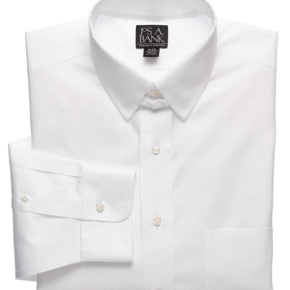 Men’s White Collar Dress Shirt NWT